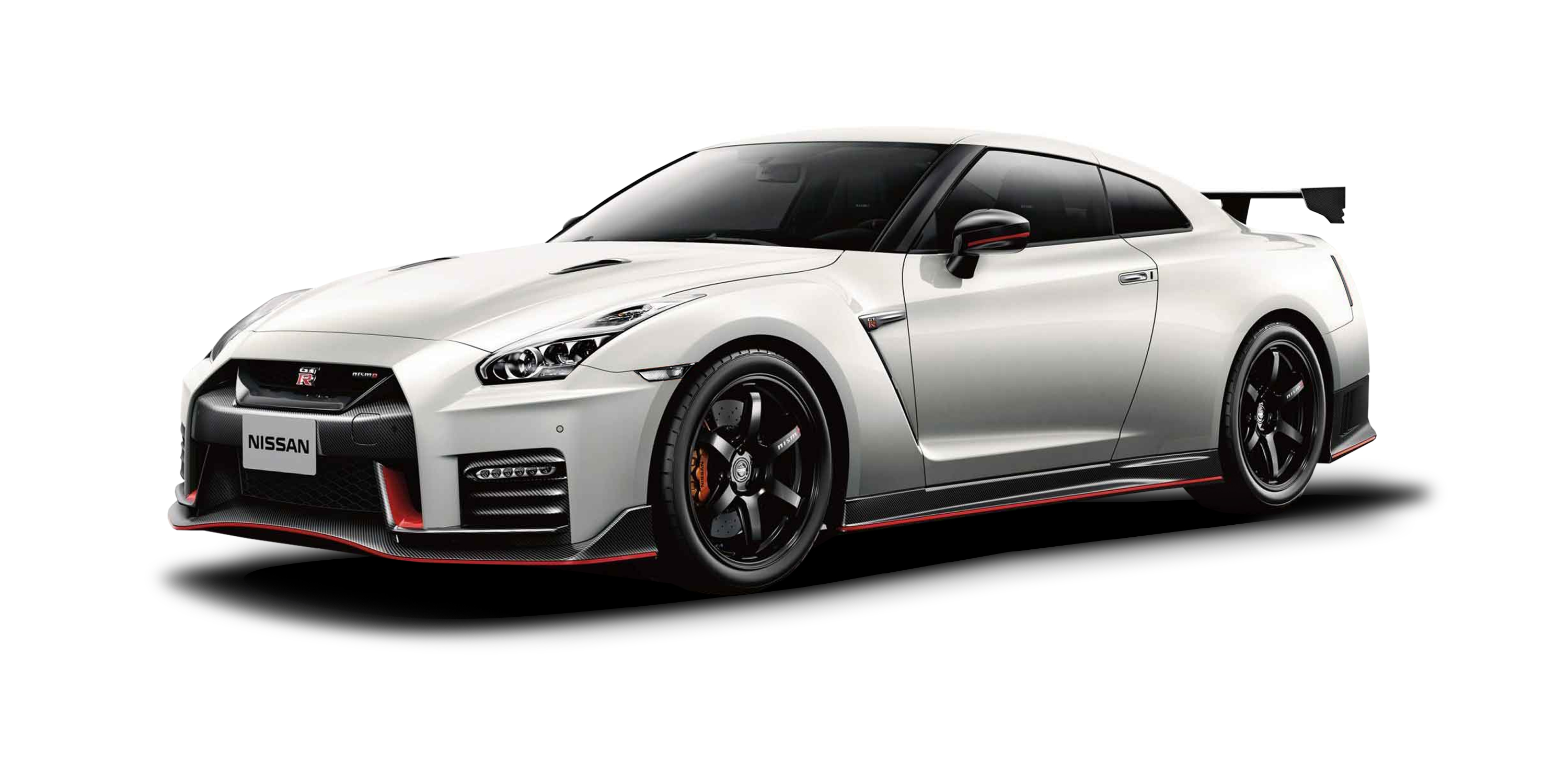 Nissan GT-R NISMO 3/4 forfra i studio